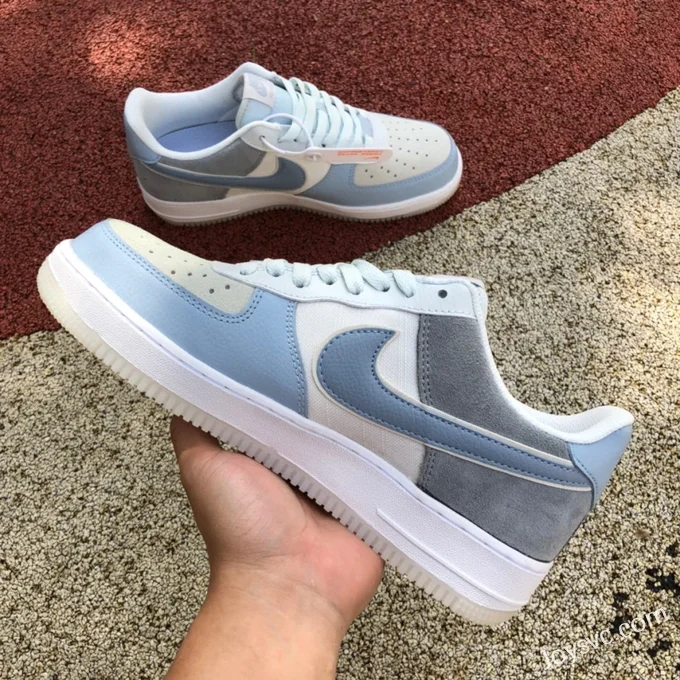 Nike Air Force 1 Low 07 Khaki Light Blue AO2425-400