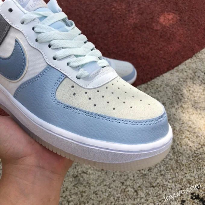 Nike Air Force 1 Low 07 Khaki Light Blue AO2425-400