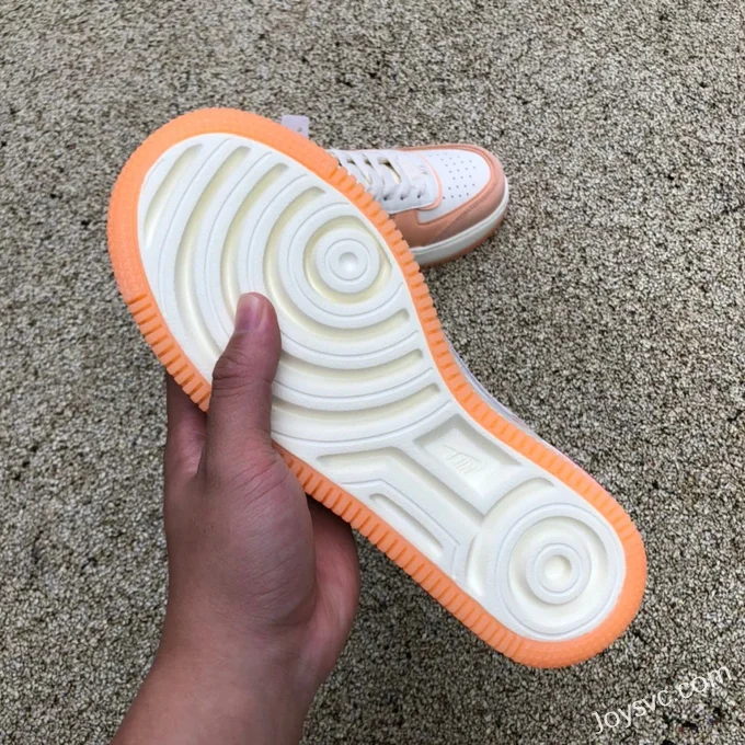 Nike Air Force 1 Shadow Double Hook Apricot Orange DM8157-700