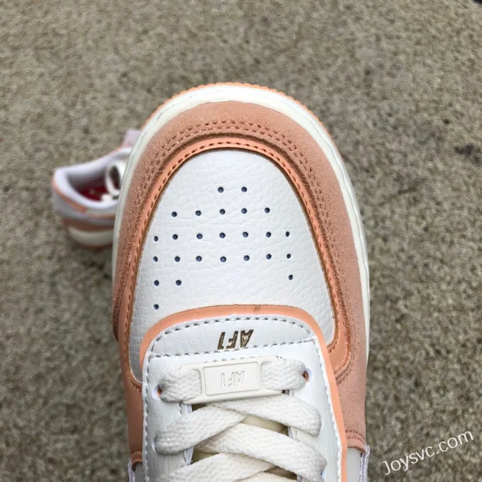 Nike Air Force 1 Shadow Double Hook Apricot Orange DM8157-700