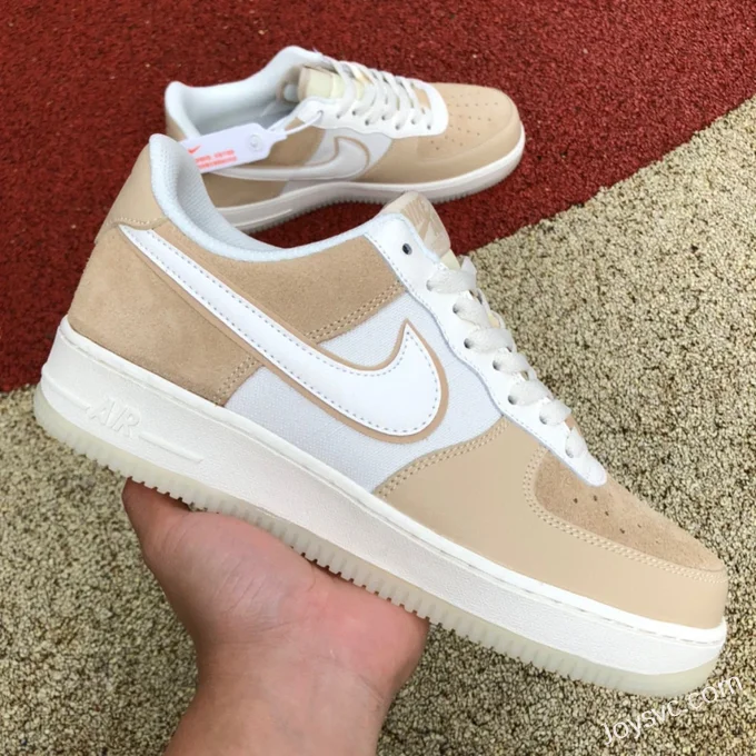 Nike Air Force 1 Low 07 Khaki Casual Sneakers AO2425-200