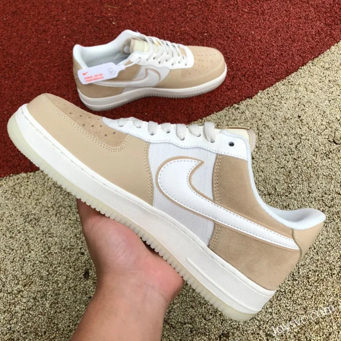 Nike Air Force 1 Low 07 Khaki Casual Sneakers AO2425-200