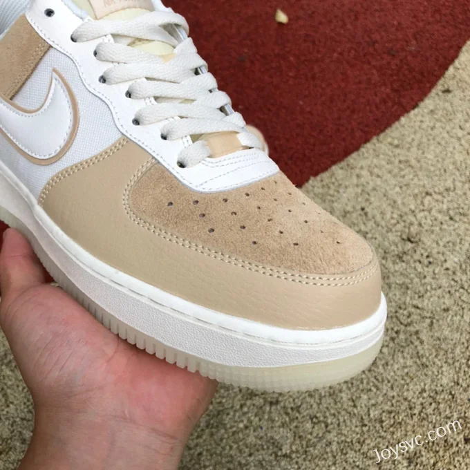 Nike Air Force 1 Low 07 Khaki Casual Sneakers AO2425-200