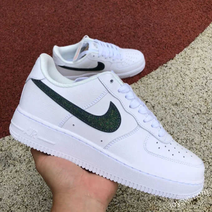 Nike Air Force 1 Low Glitter Swoosh Color DH4407-100