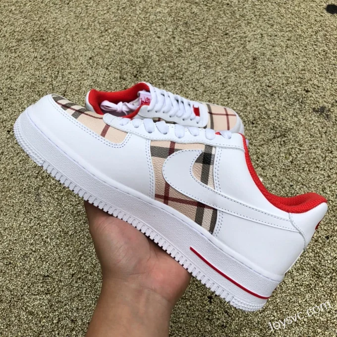 Nike Air Force 1 Low 07 AF1 Casual Sneakers Burberry BL0068-288