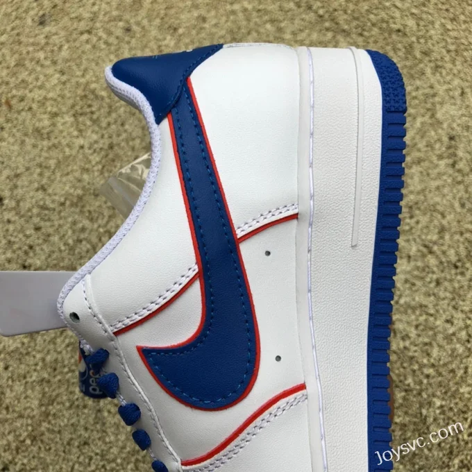 Nike Air Force 1 '07 Low Pepsi Collaboration White Blue Red Sneakers BS8856-113