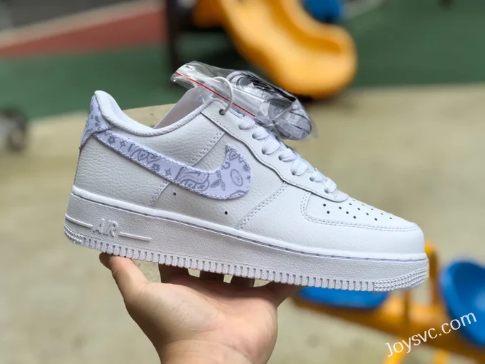 Nike Air Force 1 Low Grey White Paisley DJ9942-100