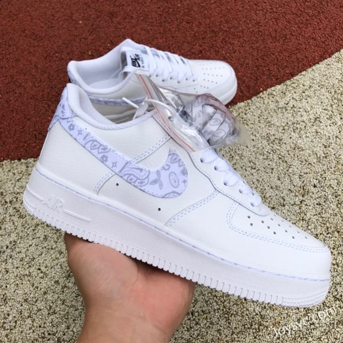 Nike Air Force 1 Low Grey White Paisley DJ9942-100