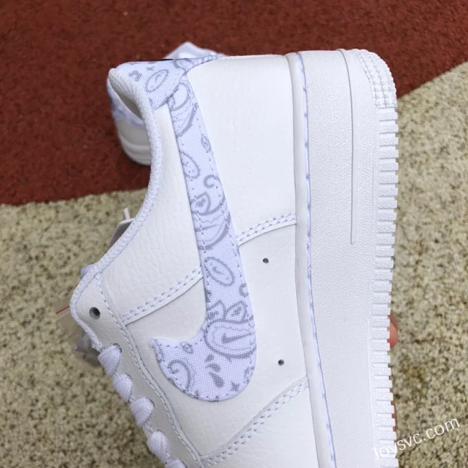 Nike Air Force 1 Low Grey White Paisley DJ9942-100