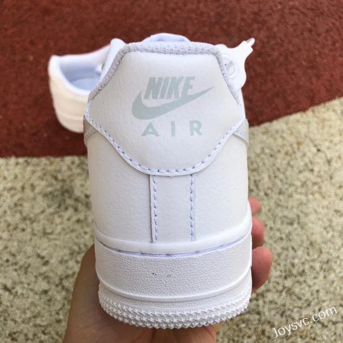 Air Force 1 Pure White Light Blue Hook AF1 Sneakers CT3839-106