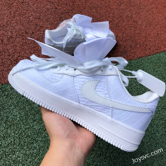 Nike Air Force 1 07 LX White AF1 Bow Low-Top Sneakers DV4244-111