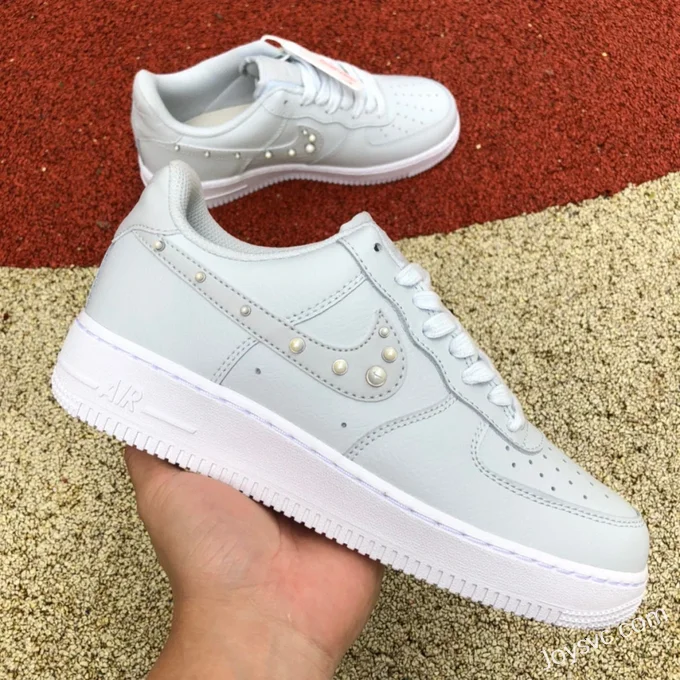 Nike Air Force 1 07 SE AF1 Silver Pearl Casual Sneakers DV3810-001