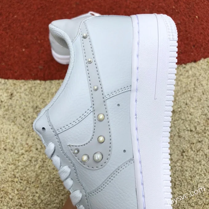 Nike Air Force 1 07 SE AF1 Silver Pearl Casual Sneakers DV3810-001