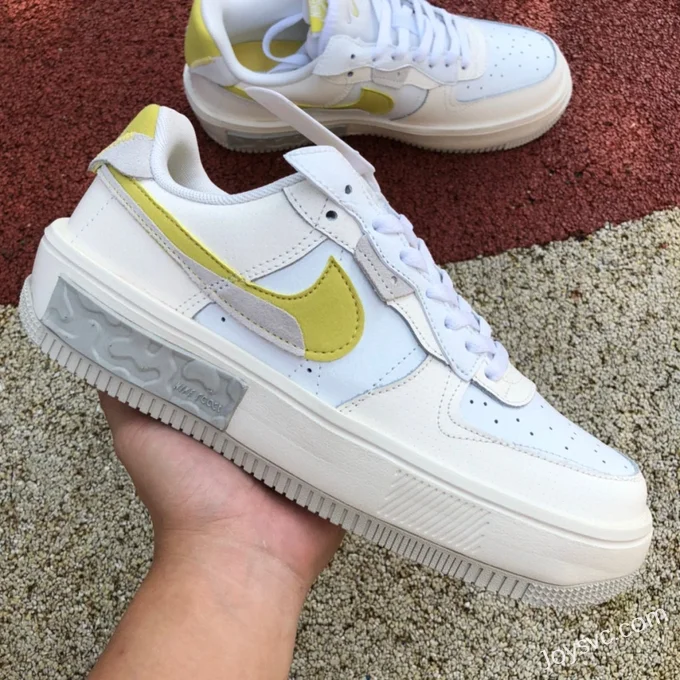 Nike Air Force 1 Fontanka Beige Yellow Low DV6984-100