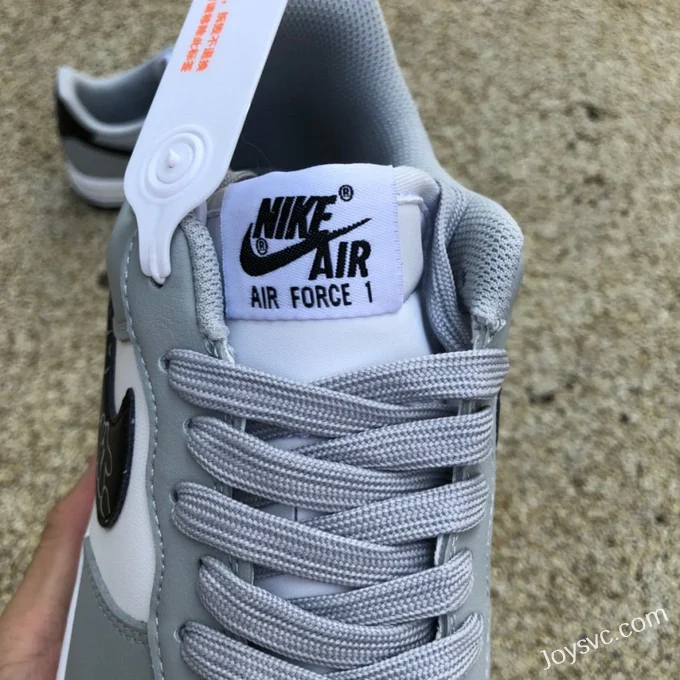 Nike Air Force 1 '07 Grey White Black Low AA0011-105