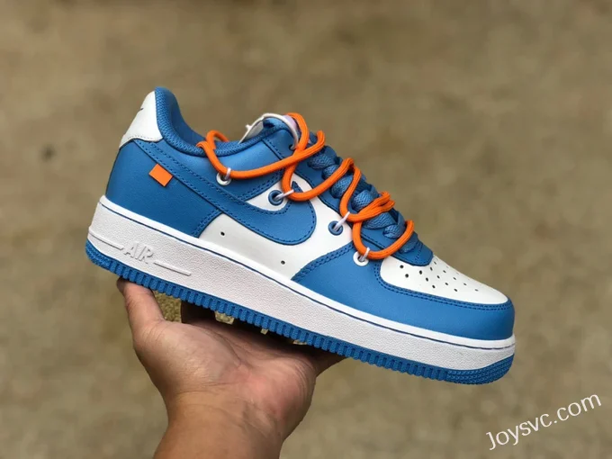 Nike Air Force 1 Blue White Lace-Up CV1724-101