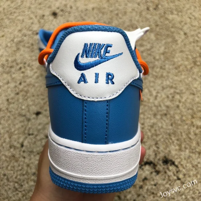 Nike Air Force 1 Blue White Lace-Up CV1724-101