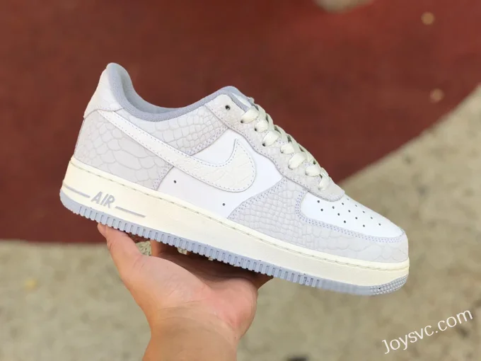 Nike Air Force 1 '07 W White Python Sneakers DX2678-100