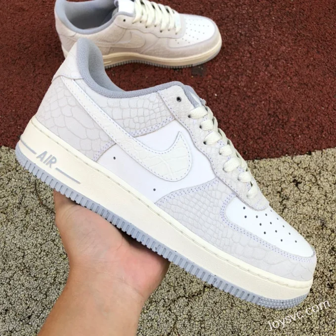 Nike Air Force 1 '07 W White Python Sneakers DX2678-100