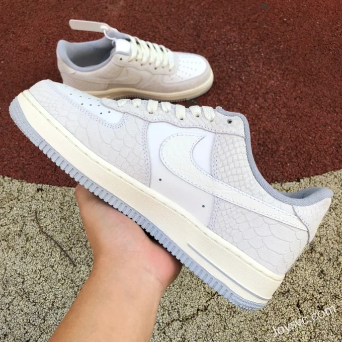 Nike Air Force 1 '07 W White Python Sneakers DX2678-100