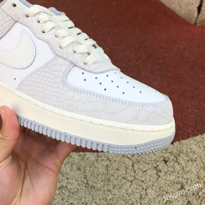 Nike Air Force 1 '07 W White Python Sneakers DX2678-100