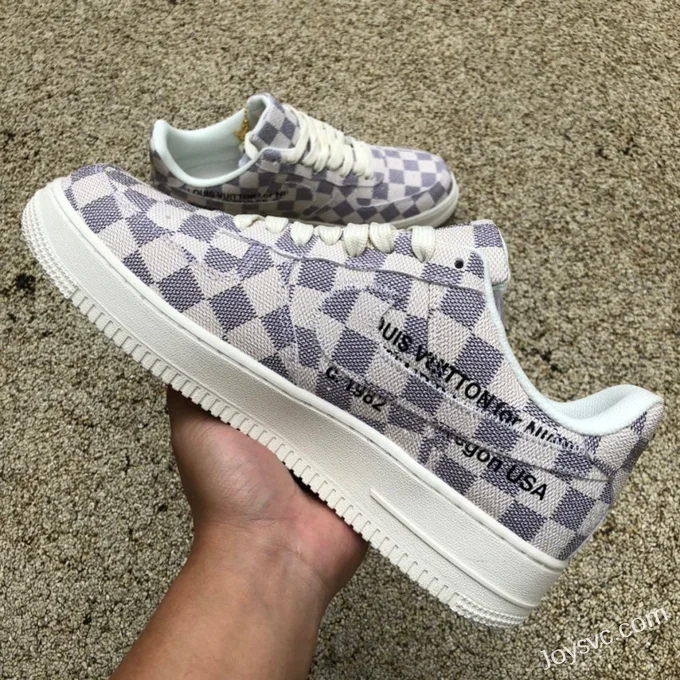 Louis Vuitton x Nike Air Force 1 x Off-White DJ46