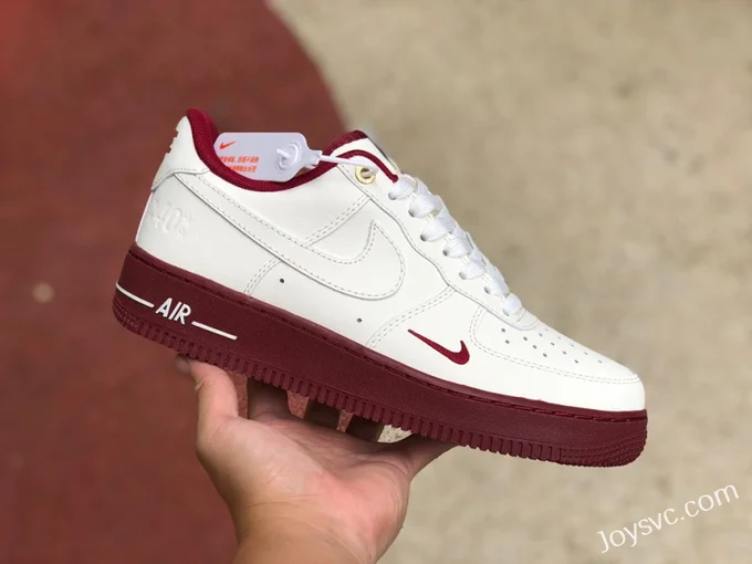 Nike Air Force 1 '07 SE Beige Red Low DQ7582-100