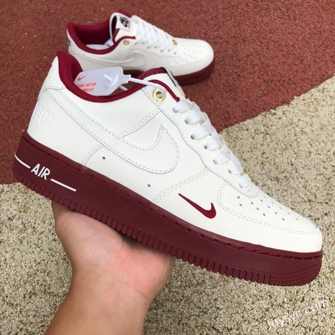 Nike Air Force 1 '07 SE Beige Red Low DQ7582-100