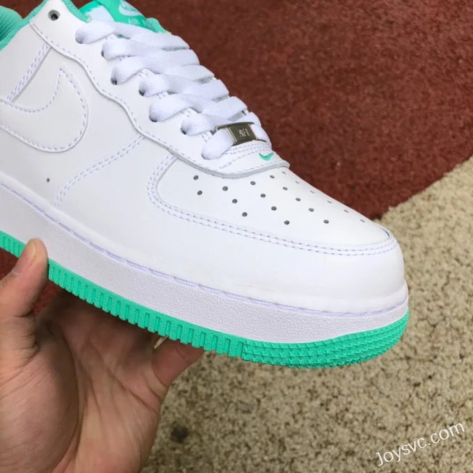 Nike Air Force 1 AF1 07 White Mint Green Low-Top Sneakers DH7561-107