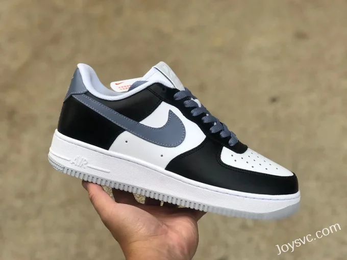 Nike Air Force 1 Low Toothbrush White Black Gray Sneakers FD9065-100