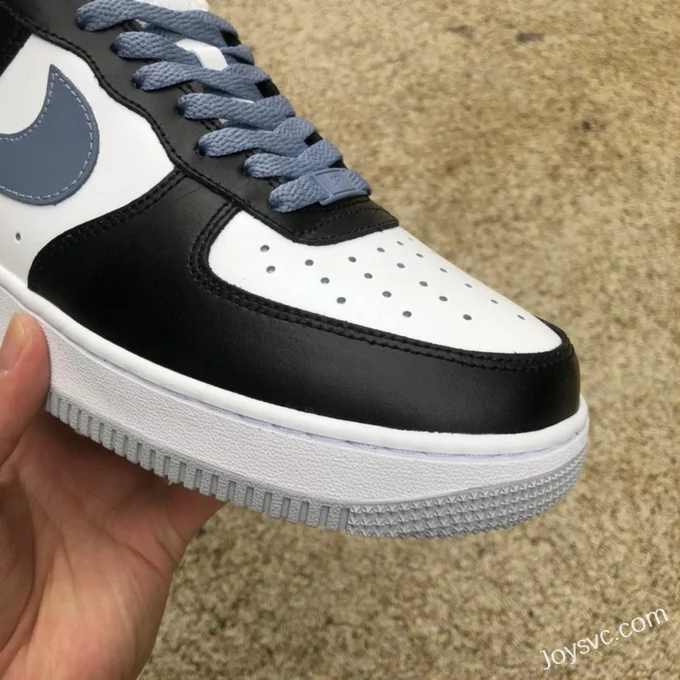 Nike Air Force 1 Low Toothbrush White Black Gray Sneakers FD9065-100