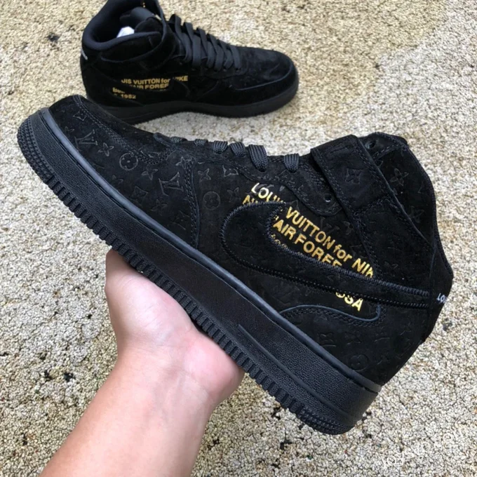 Louis Vuitton x Nike Air Force 1 LV AF1 Mid 1A9HD7