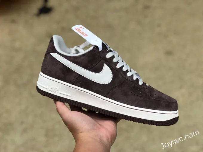 Nike Air Force 1 '07 Low Dark Brown Suede DL0701-200