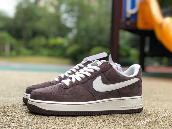 Nike Air Force 1 '07 Low Dark Brown Suede DL0701-200