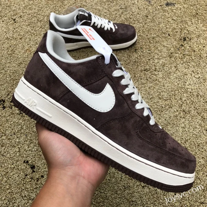 Nike Air Force 1 '07 Low Dark Brown Suede DL0701-200