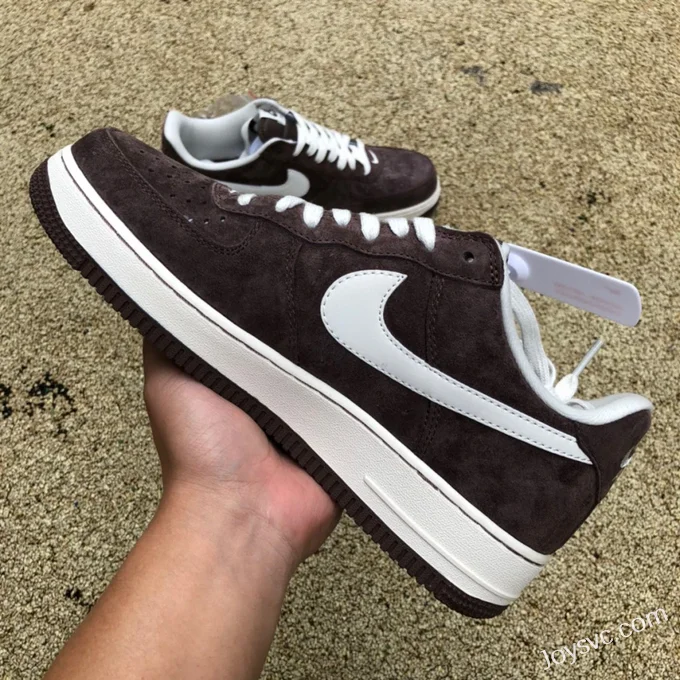 Nike Air Force 1 '07 Low Dark Brown Suede DL0701-200