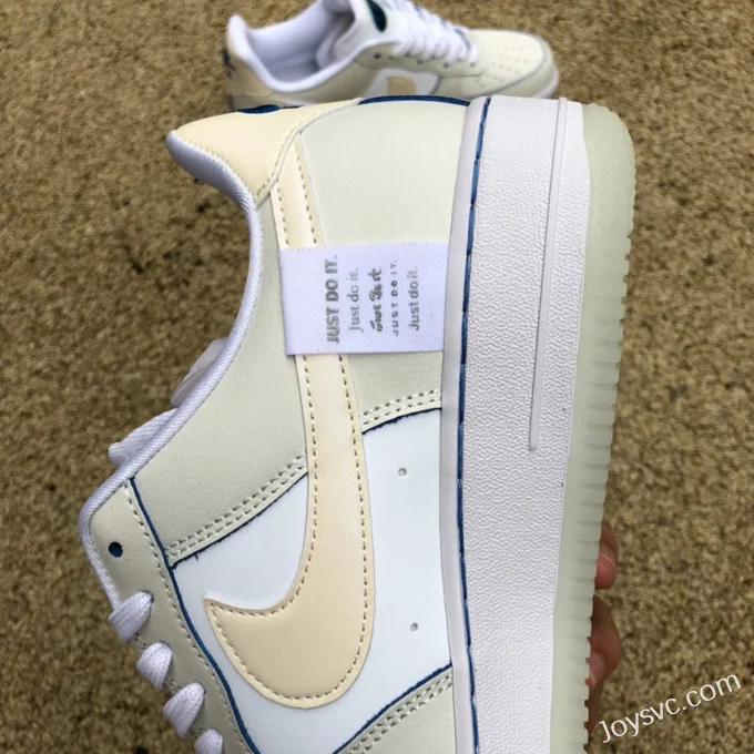 Nike Air Force 1 Low Beige Blue Line FB1839-111