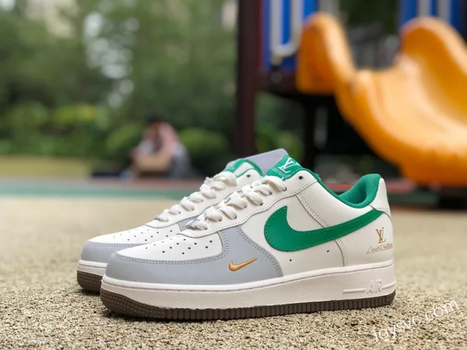 Nike Air Force 1 '07 Low Grey Beige Green BS8856-116