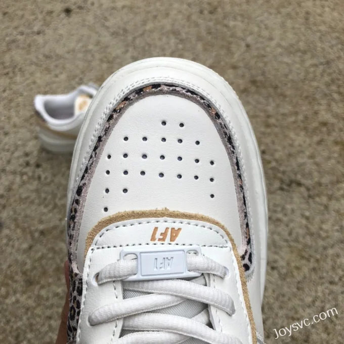 Nike Air Force 1 Shadow Macaron White Leopard CI0919-120