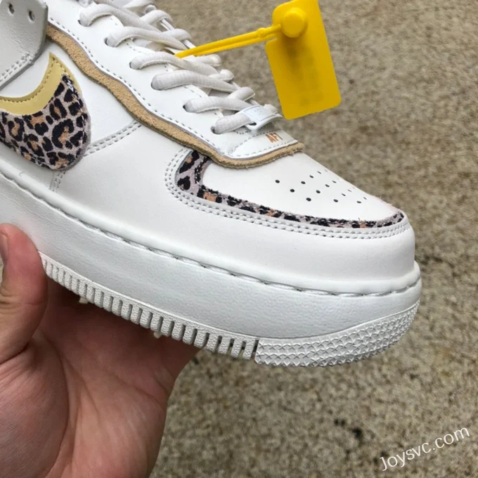 Nike Air Force 1 Shadow Macaron White Leopard CI0919-120