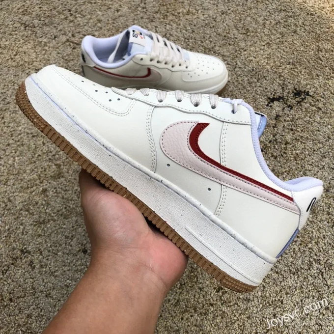 Nike Air Force 1 Cream White Pink Low DX6065-101