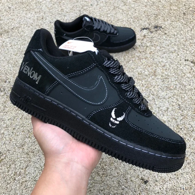 Nike Air Force 1 '07 Low Black Casual Sneakers BS5082-204