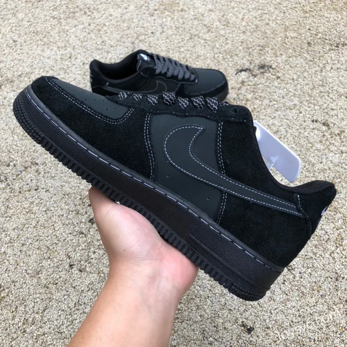 Nike Air Force 1 '07 Low Black Casual Sneakers BS5082-204