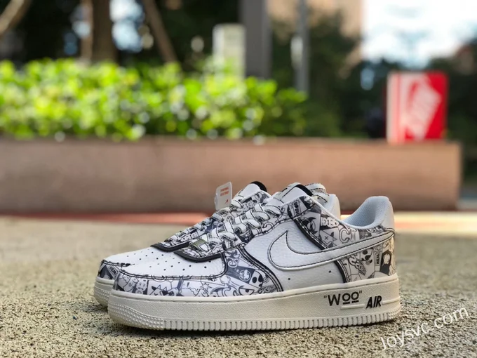 Nike Air Force 1 '07 WB Low-Top Casual Sneakers ZG0088-812