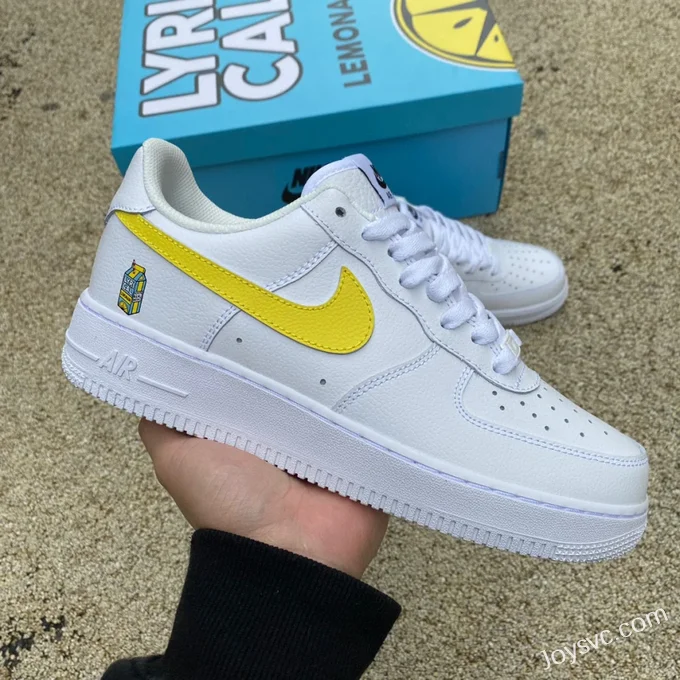 Lyrical Lemonade x Nike Air Force 1 Low White Yellow