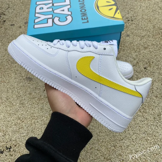 Lyrical Lemonade x Nike Air Force 1 Low White Yellow