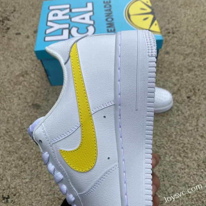 Lyrical Lemonade x Nike Air Force 1 Low White Yellow