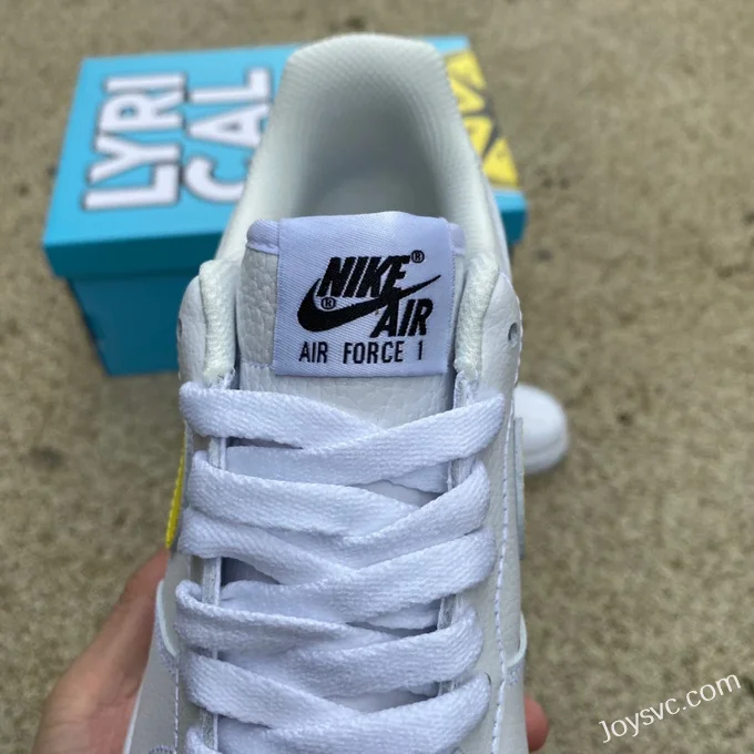 Lyrical Lemonade x Nike Air Force 1 Low White Yellow