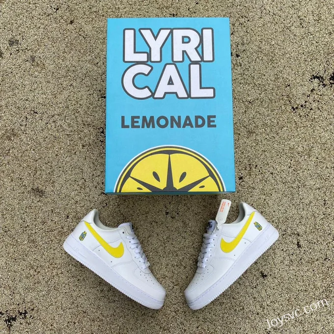 Lyrical Lemonade x Nike Air Force 1 Low White Yellow