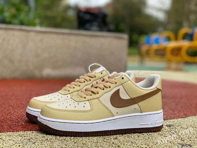 Nike Air Force 1 Low Wheat Yellow DQ7660-200